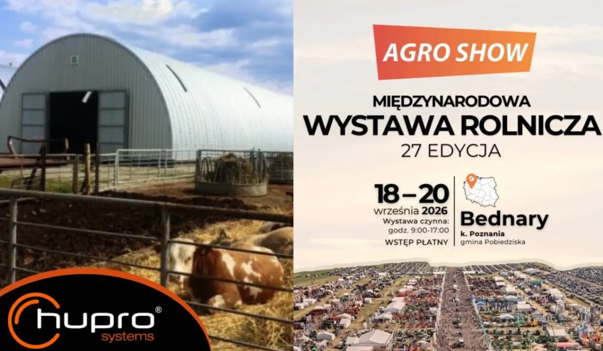 AGRO SHOW 2026 v Bednaroch a poľnohospodárska hala HUPRO
