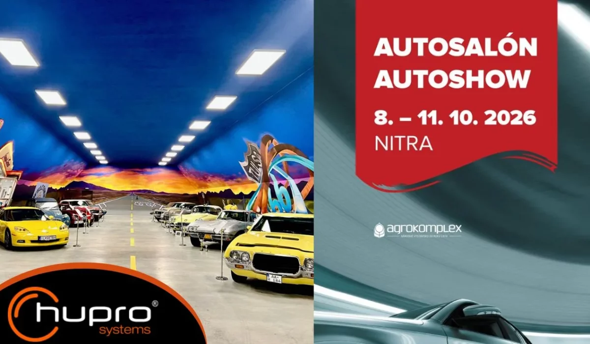 Autosalón Autoshow Nitra 2026 v Agrokomplexe Nitra a automobilová hala HUPRO SYSTEMS SE